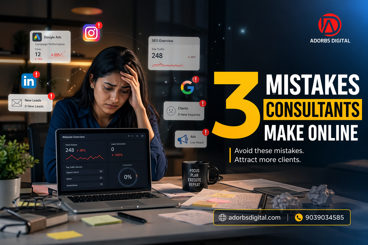 3 Mistakes Consultants Make Online