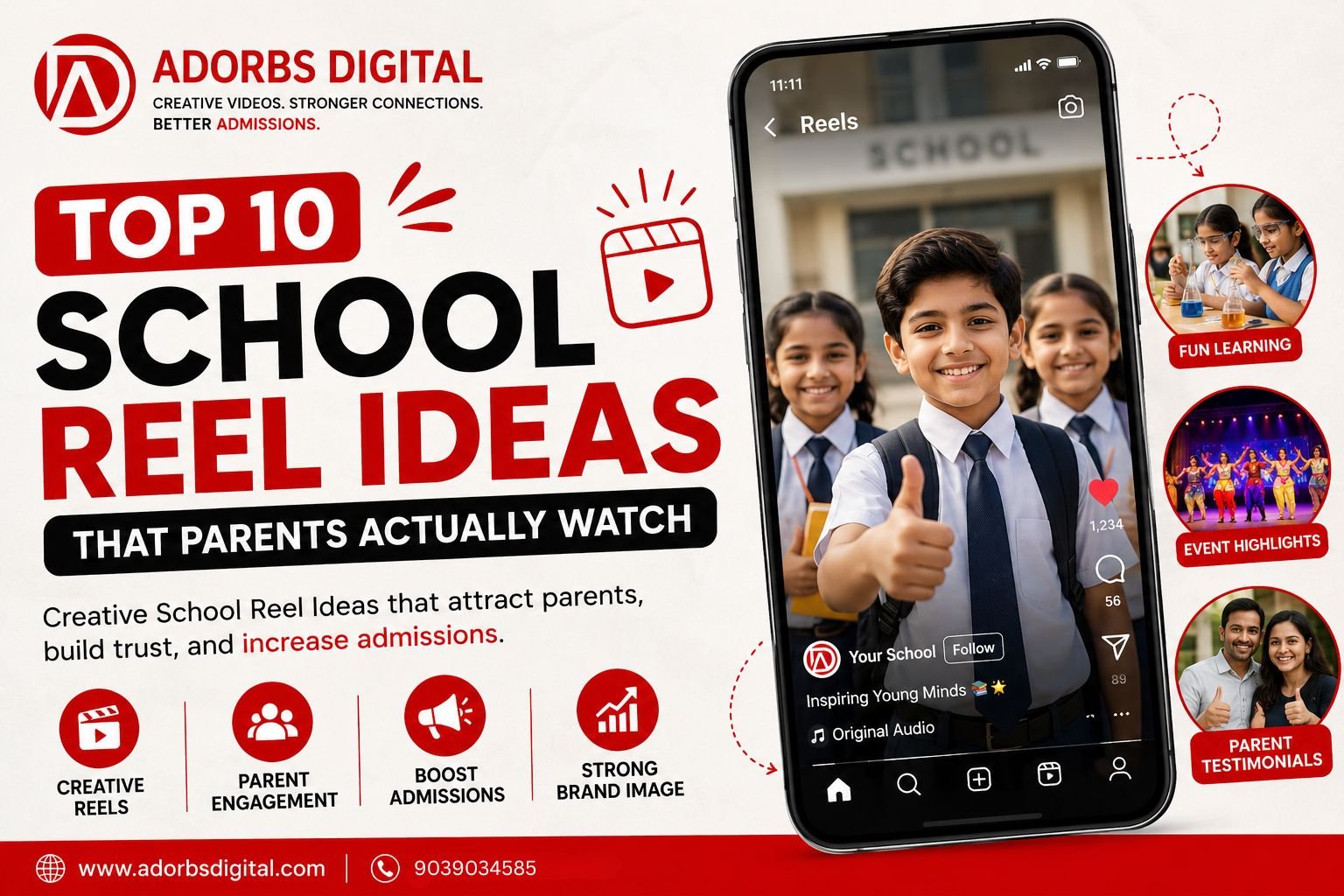 Top 10 School Reel Ideas That Parents Actually Watch