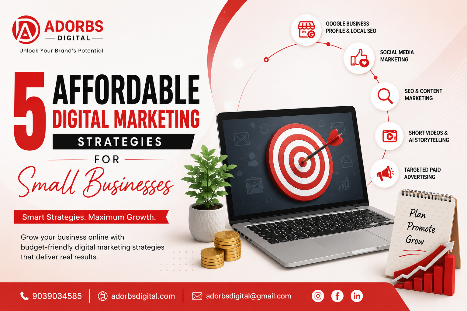 5 Affordable Digital Marketing Strategies for Small Businesses